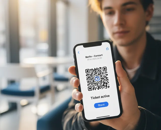 Ticket app development: Digital ticket solutions for events, leisure & mobility