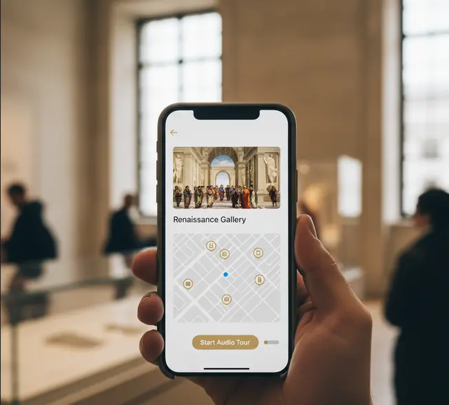 Develop tour guide app: functions, offline, GPS, audio